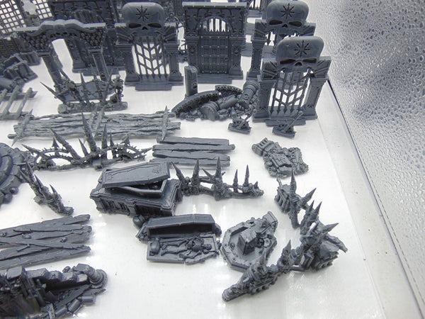 Warcry Scenery with Catacombs pieces