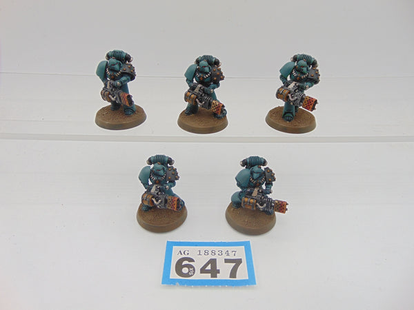 MKVI Marines with Heavy Weapons