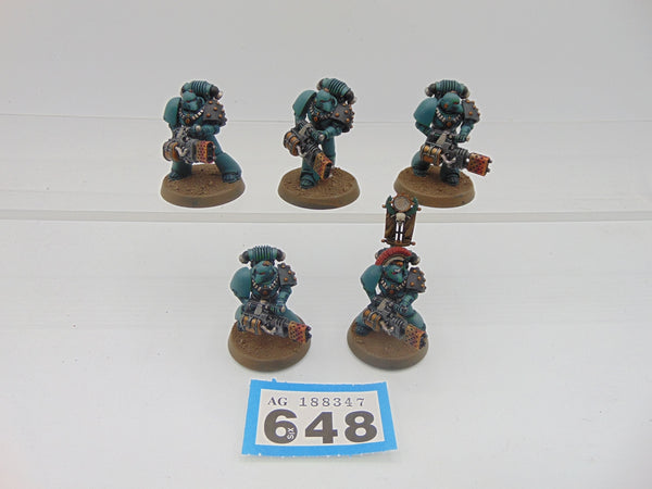 MKVI Marines with Heavy Weapons