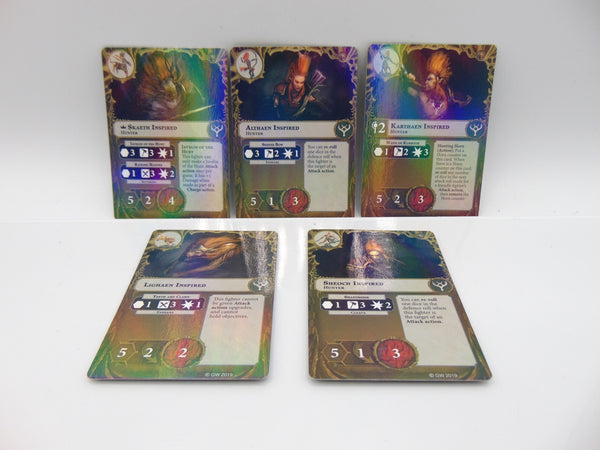Skaeth's Wild Hunt Holographic Character Cards