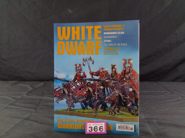 White Dwarf Issue November 2012