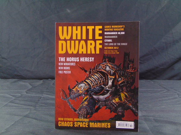 White Dwarf Issue October 2012