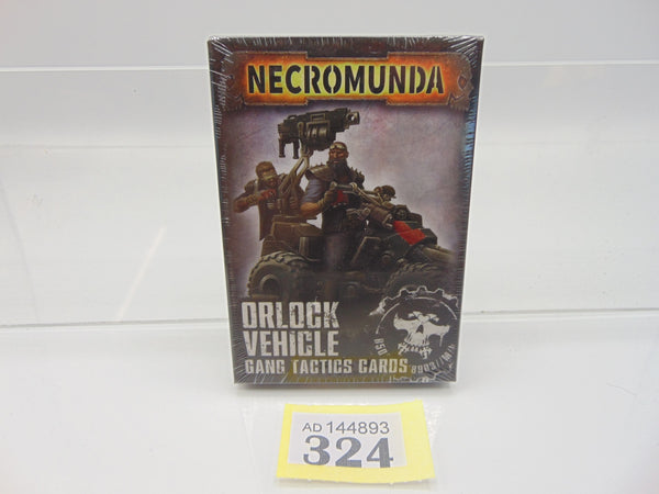 Orlock Vehicle Gang Tactics Cards