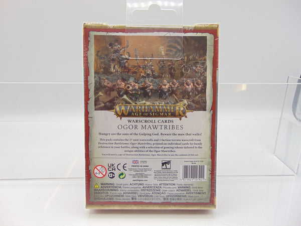 Warscroll Cards Ogor Mawtribes