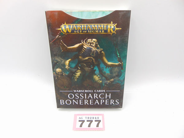Warscroll Cards Ossiarch Bonereapers