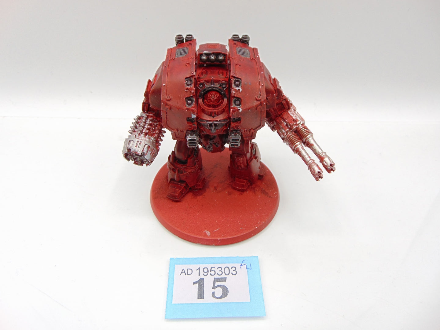 Ultramarine 30k 40k Leviathan Dreadnought With Storm Cannon Painted -   New Zealand