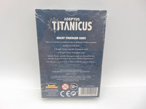 Adeptus Titanicus Knight Stratagem Cards