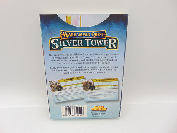 Silver Tower Hero cards