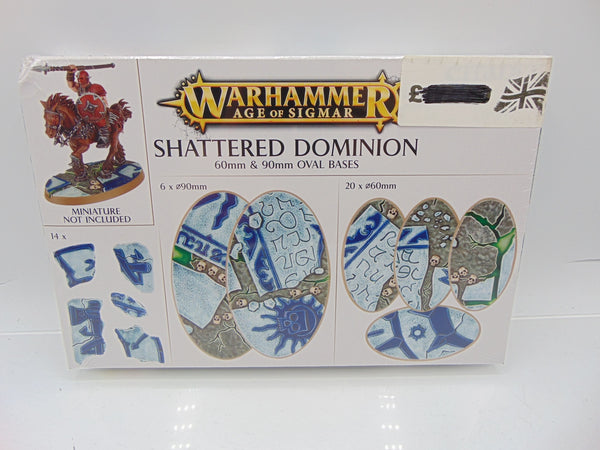 Shattered Dominion 60 & 90mm Oval Bases