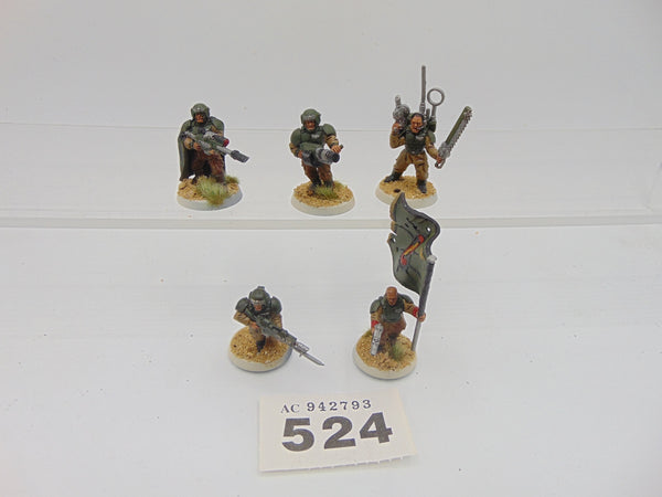 Cadian Command Squad