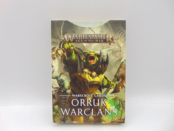Warscroll Cards Orruk Warclans