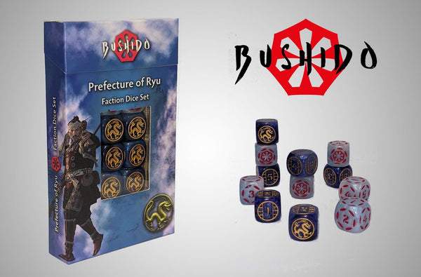 Prefecture of Ryu Faction Dice Set