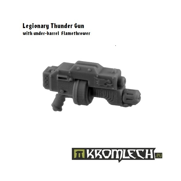 Legionary Thunder Gun with under barrel flamethrower (5)