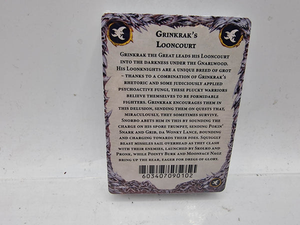 Gnarlwood - Grinkrak's Looncourt Cards