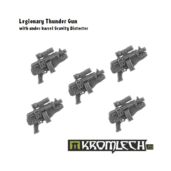 Legionary Thunder Gun with under-barrel Gravity Distorter