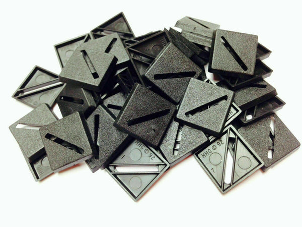 20mm Square Slotted Bases