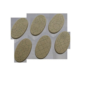 Mosaic Bases, Oval 60mm (4)