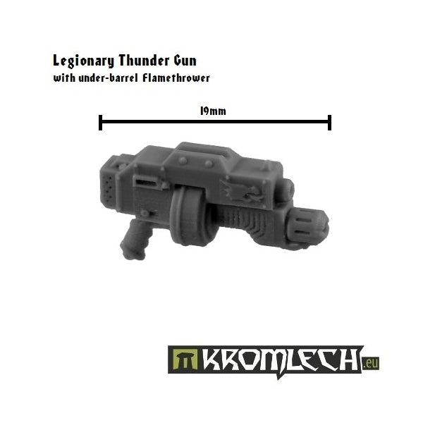 Legionary Thunder Gun with under barrel flamethrower (5)