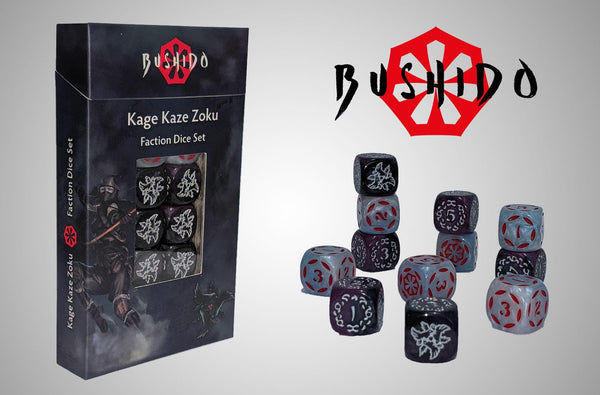 Shadow Wind Clan Faction Dice Set